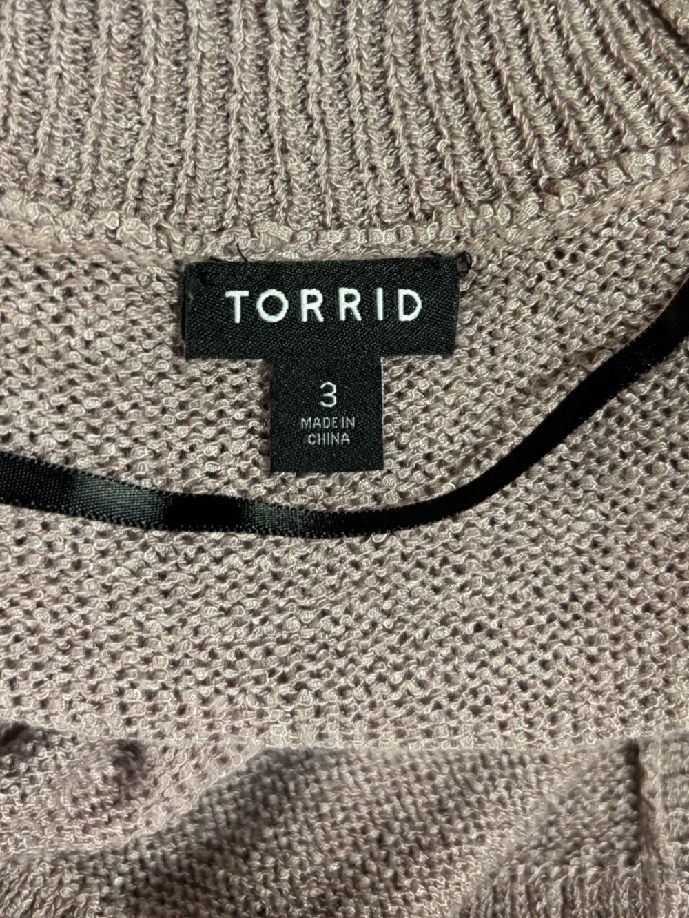 torrid Dusty Mauve Open-Front Long Duster Cardigan Sweater - Picture 9 of 12